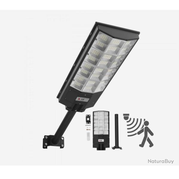 Lampadaire Solaire Ext�rieur 8000 W Projecteur LED Solaire 450000 lm D�tecteur de Mouvement