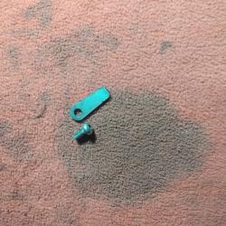 Petite patte de fixation d&eacute;marreur / allumage quad chinois ou dirt p&egrave;se 10gr