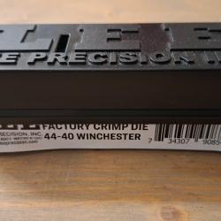 Outil sertisseur conique LEE FACTORY CRIMP DIE RIFLE pour calibre 44-40