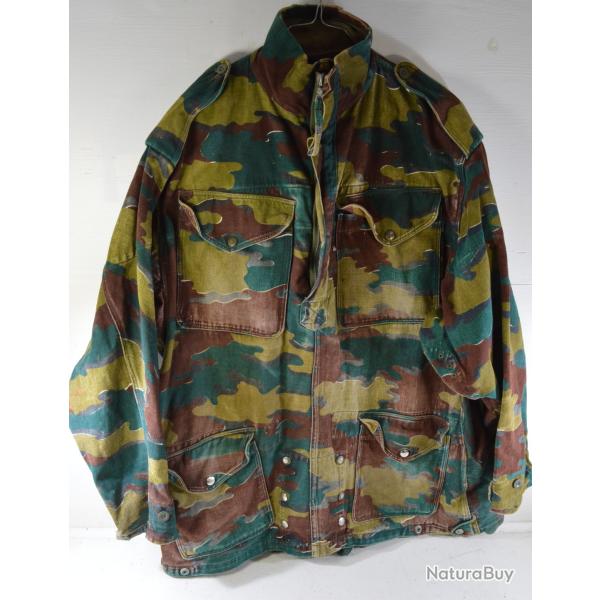 Veste / blouson de saut Arm�e Belge parachutiste. ABL CAUVIN 1969 CONGO Belge Smock