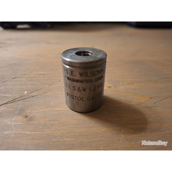 Jauge L.E WILSON MAX GAGE pistolet 32 S&W LONG