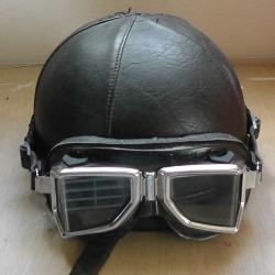 casque moto ancien
