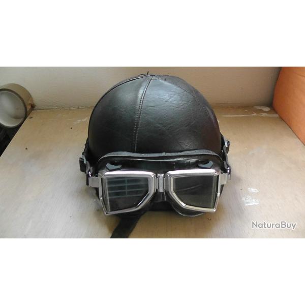 casque moto ancien