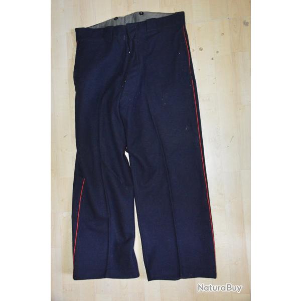 PANTALON DE FACTEUR RURAL M.1938-EN USAGE DURANT LA 2� GUERRE MONDIALE-DATE 1950