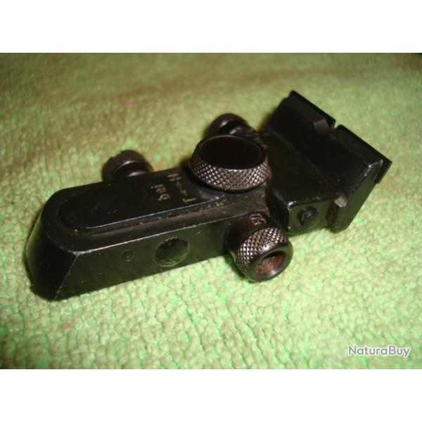 RARE HAUSSE MICRO POUR CARABINE DE TIR HAENEL