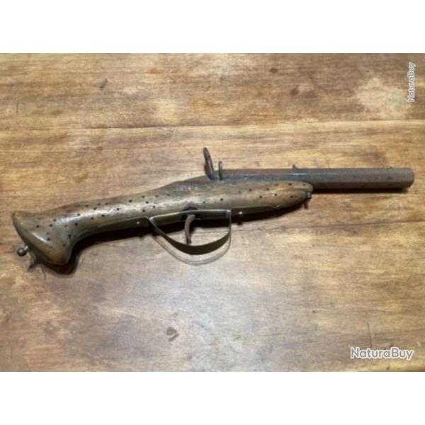 ANCIEN PISTOLET ARTISANAL