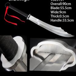 Magnifique &eacute;p&eacute;e Broadsword en acier au carbone - Imposante, robuste et d'une pr&eacute;sence exceptionnelle
