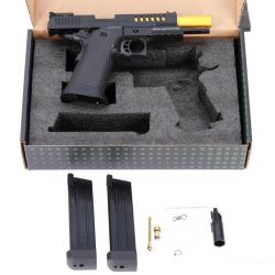 Pistolet 6Mm Sa-Vgp25 Vapor Optic Ready Black And Gold