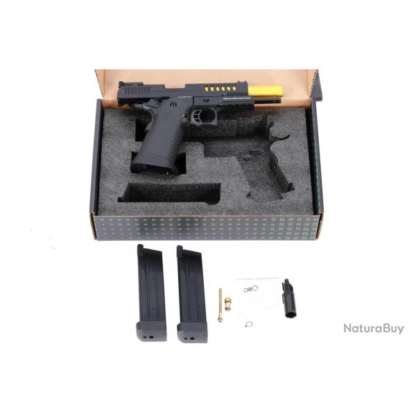 Pistolet 6Mm Sa-Vgp25 Vapor Optic Ready Black And Gold