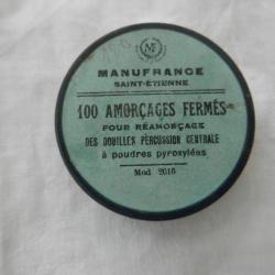 ancienne bo&icirc;te d'amor&ccedil;ages G&eacute;velot pour 88 cartouches de fusil de collection