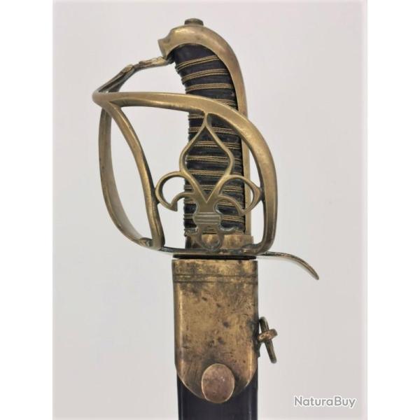 RARE SABRE DE TAMBOUR DES GARDES DE LA PORTE MAISON DU ROI LOUIS XVI - FRANCE XVIII� Reglo France Co