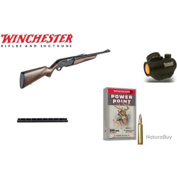 PACK BATTUE CARABINE WINCHESTER SXR2 FIELD CALIBRE 308 WIN 308 Win