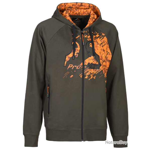Sweat full zip Golden PRO HUNT-3XL