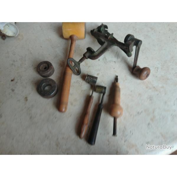 lot rechargement cartouches