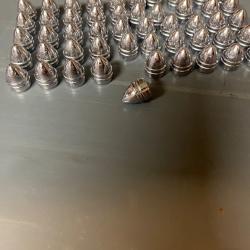 100 OGIVES PLOMB 156 Grains