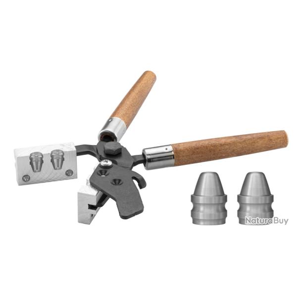 Lee Precision - Moule � balle Semi Wad Cutter double cavit� - 358-105-SWC #90316