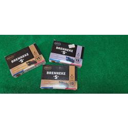 3 boites de 5 cartouches brenneke "S" 12/70 24g