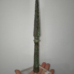 Lance de bronze ancienne Ex Sotheby's