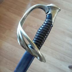 Sabre de cavalerie lourde quatre brancheS/0ff de type 1882, Couleaux & Cgnie Klingenthal
