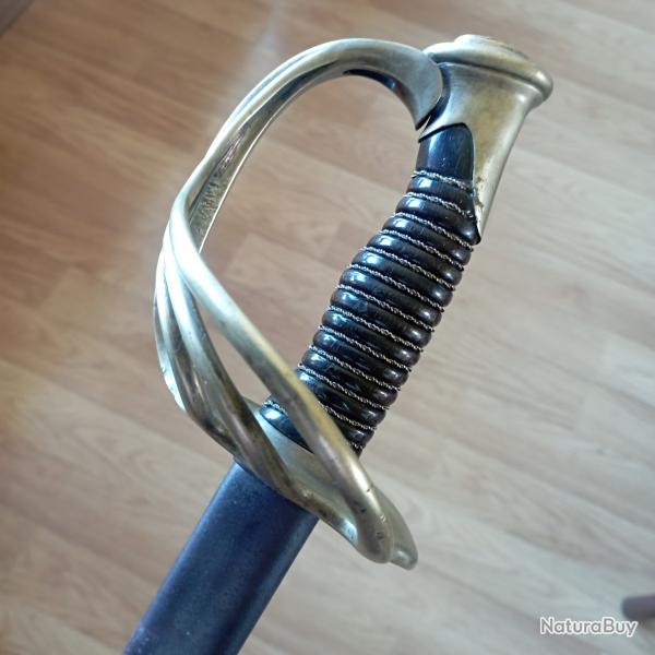 Sabre de cavalerie lourde quatre brancheS/0ff de type 1882, Couleaux & Cgnie Klingenthal