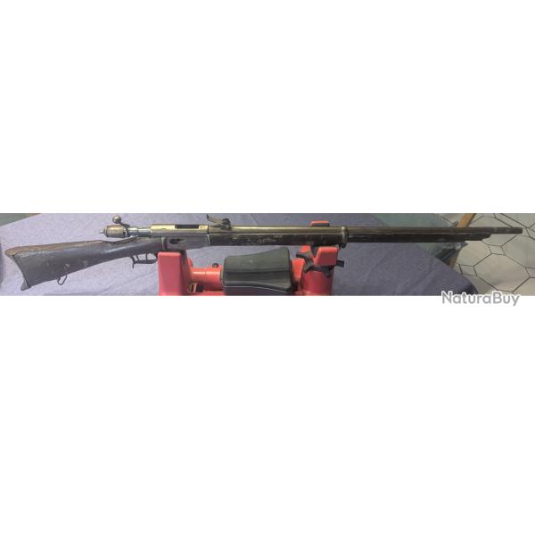 Rare Fusil Suisse Vetterli Stutzer M1871 - Tireur d'�lite - Monomatricule 1377