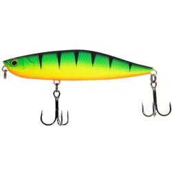 Poisson Nageur LMAB Dog Vibe 85 F 9g Fire Tiger Flottant 8,5cm