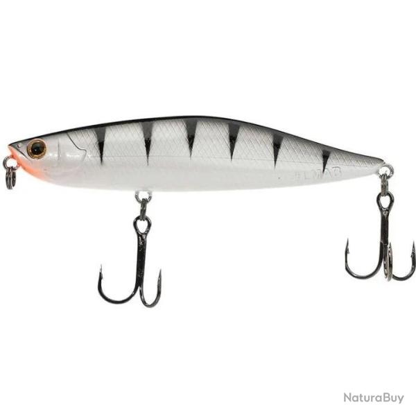 Poisson Nageur LMAB Dog Vibe 85 F 9g Flottant 8,5cm White Tiger
