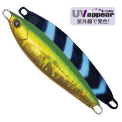 Jig M&eacute;tallique Palms The Dax Swim 100g 100g 8,1cm Mg-289 - Uv Green Gold