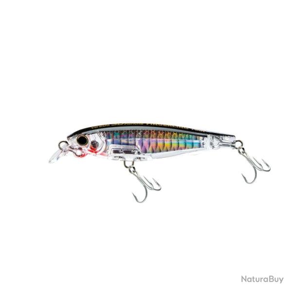 Poisson Nageur Yo-Zuri 3D Inshore Fingerling 7cm 7,5g 7cm Silver Black (C4) 0,80 m