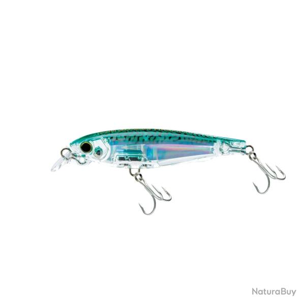 Poisson Nageur Yo-Zuri 3D Inshore Fingerling 7cm 7,5g 7cm Holographic Green Mackerel (HGM) 0,80 m