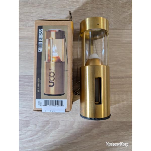 UCO Lanterne Bougie Laiton Neuve