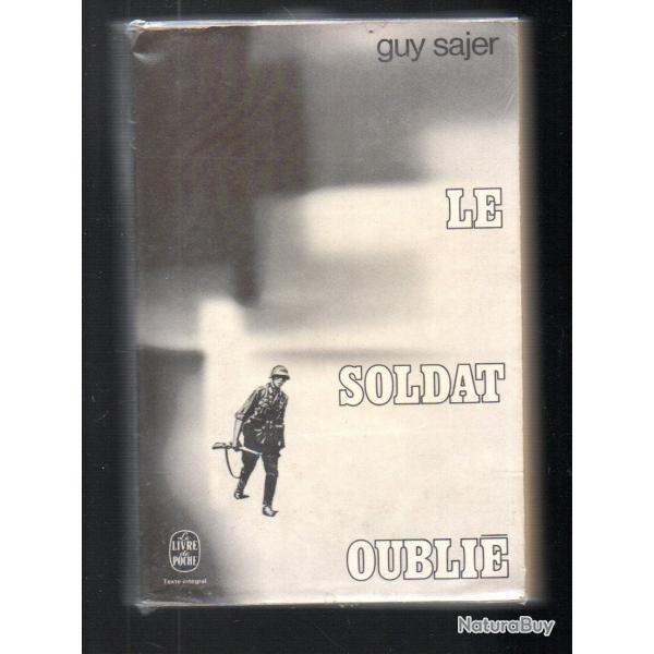 Le soldat oubli� par Guy sajer Division Grossdeutschland livre de poche