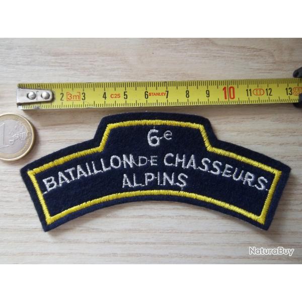 �cusson 6� bataillon chasseurs alpins insigne collection
