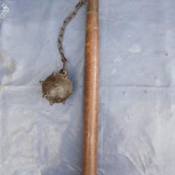 fl&eacute;au d'armes m&eacute;dieval - 47 cm