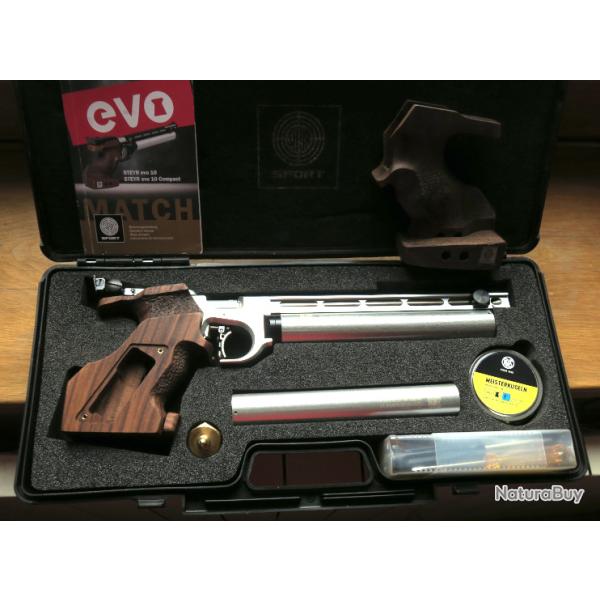 Pistolet 10m STEYR EVO 10 Silver
