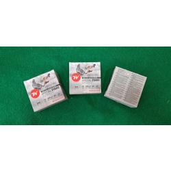 lot de 3 boites de 25 cartouches Winchester calibre 12 n&deg;8  70mm sp&eacute;cial fibre 36gr