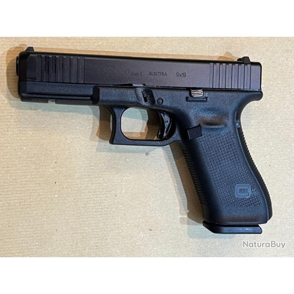pistolet GLOCK mod. 17 g�n�ration 5 calibre 9 para