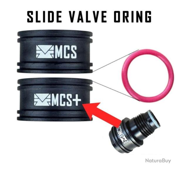 Pack 2 joints de purge haute performance Slide Valve - MCS Standard