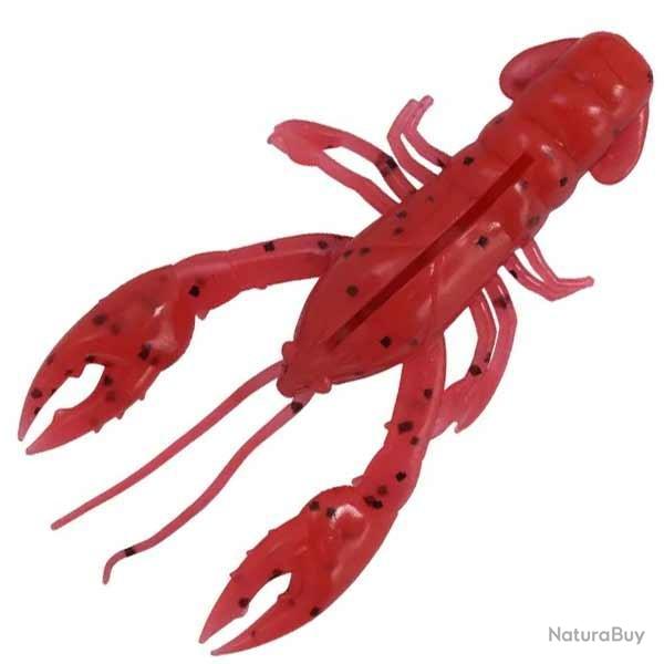 Leurre Souple Nikko Craw 2.4 6.5cm Solid Red