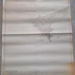 Ancienne carte maritime Presqu'&icirc;le du Cap Vert