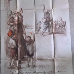 Affiche Emprunt National WW1 1915
