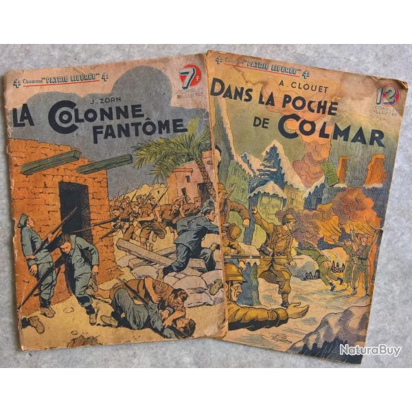Lot de 2 romans de la collection "Patrie Lib�r�e" WW2