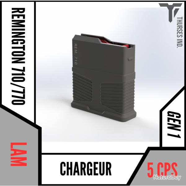 chargeur remington 710/770 LA magnum 5 coups Thurses Industries