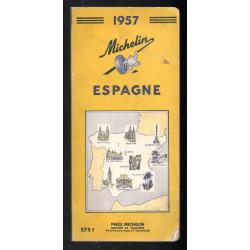 guide michelin espagne 1957 du temps du g&eacute;n&eacute;ral franco