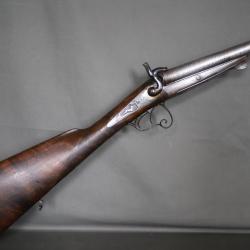 Fusil de chasse de luxe calibre 16 &agrave; broche type lefaucheux - 2nde moiti&eacute; 19&egrave;me si&egrave;cle