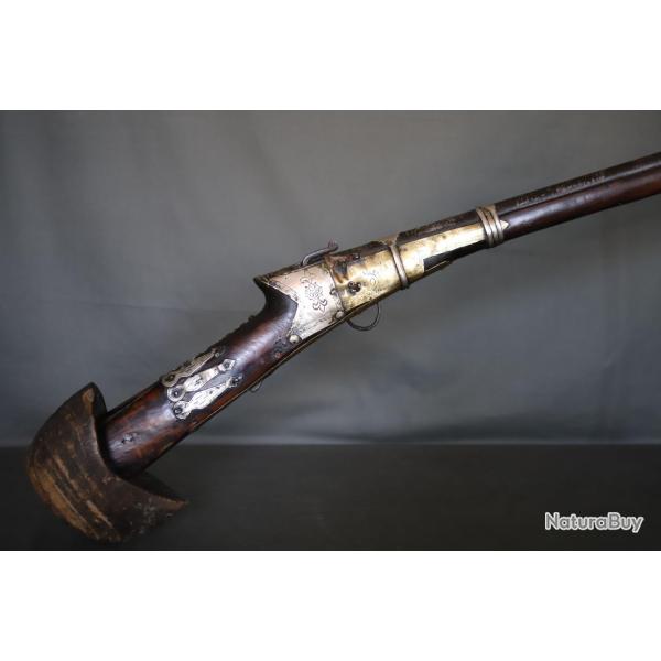 Fusil � M�che Afghan - Afghanistan, R�gion De Kunduz, 19�me Si�cle