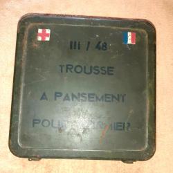 Trousse &agrave; pansement pour infimier