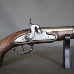 Pistolet de gendarmerie mod&egrave;le An IX en version civile - France, d&eacute;but 19&egrave;me si&egrave;cle
