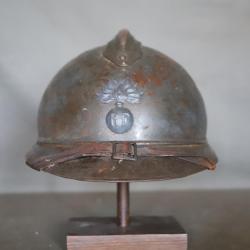 Casque Fran&ccedil;ais d'infanterie mod&egrave;le Adrian 1915 - france, 1&egrave;re guerre mondiale