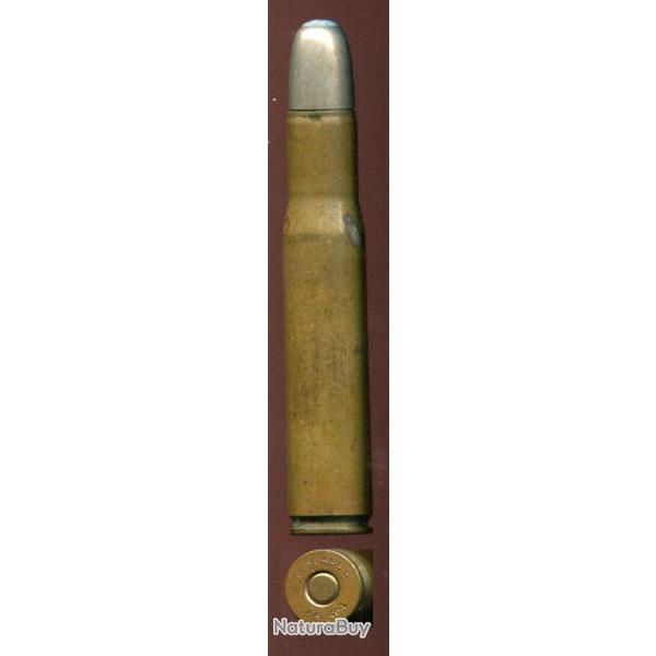 .404 JEFFERY - balle nickel pointe plomb  - TRES BEAU marquage : DWM H 555 H  KAL 404